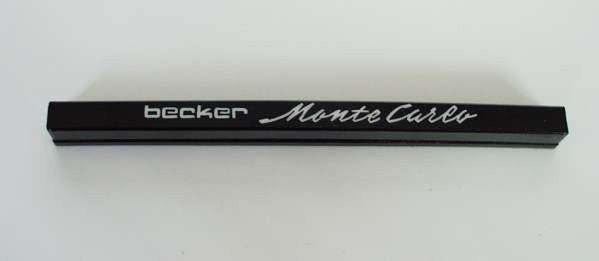 Schriftzug f�r Becker Monte Carlo #008sw