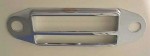 Blaupunkt Universal Durchsteckblende Chrom #307