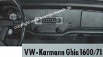 Blaupunkt Frankfurt f�r Karmann Ghia 1600