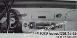 Blaupunkt Frankfurt f�r Ford Taunus 12M, 1963-66