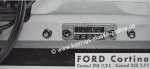 Blaupunkt Frankfurt f�r Ford Cortina, Consul 215, 255