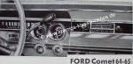 Blaupunkt Frankfurt f�r Ford Comet 64-65