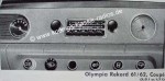 Blaupunkt Frankfurt f�r Opel Olympia Rekord 1960-62