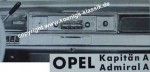 Blaupunkt Frankfurt f�r Opel Kapit�n A und Admiral A