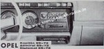 Blaupunkt Frankfurt f�r Opel Kapit�n, Admiral + Diplomat 1969-72