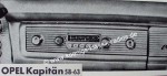 Blaupunkt Frankfurt f�r Opel Kapit�n 1958-63
