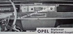 Blaupunkt Frankfurt f�r Opel Diplomat 1965-66
