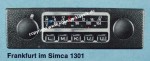 Blaupunkt Frankfurt f�r Simca 1301