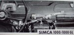 Blaupunkt Frankfurt f�r Simca 1000