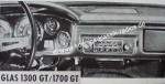 Blaupunkt Frankfurt f�r Glas 1300 GT + 1700 GT