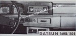 Blaupunkt Frankfurt f�r Datsun 160B, 180B
