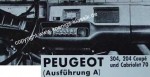 Blaupunkt Frankfurt f�r Peugeot 304 + 204