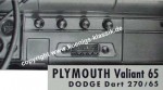 Blaupunkt Frankfurt f�r Plymouth Valiant / Dodge Dart 270