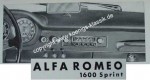 Blaupunkt Frankfurt f�r Alfa Romeo 1600 Sprint