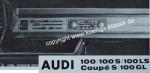 Blaupunkt Frankfurt f�r Audi 100