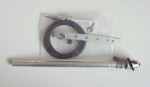 Hirschmann Vollchromantenne f�r Mercedes Benz W123, Front