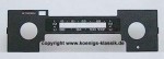 Skalenscheibe Becker Europa Cassette 584