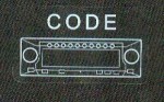 Becker Fenster-Aufkleber CODE  