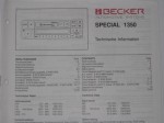 Schaltplan Special 1350 Mercedes Benz