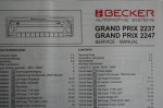 Schaltplan Grand Prix 2237 / 2247