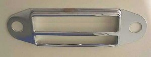 Blaupunkt Universal Durchsteckblende Chrom #307