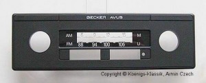 Becker Radioblende Avus 803