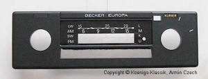 Becker Radioblende Europa Kurier #107