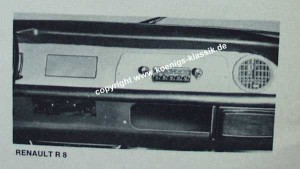Blaupunkt Frankfurt f�r Renault R8