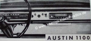Blaupunkt Frankfurt f�r Austin 1100