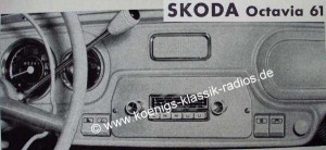 Blaupunkt Frankfurt f�r Skoda Octavia 61