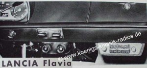 Blaupunkt Frankfurt f�r Lancia Flavia