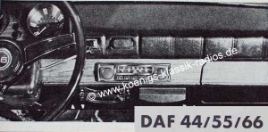 Blaupunkt Frankfurt f�r DAF 44, 55, 66