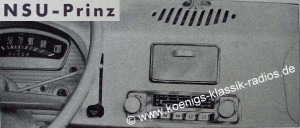 Blaupunkt Frankfurt f�r NSU Prinz