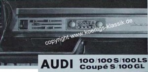 Blaupunkt Frankfurt f�r Audi 100