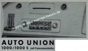 Blaupunkt Frankfurt f�r DKW 1000