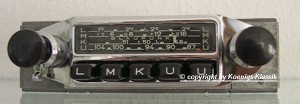 Blaupunkt Frankfurt Nachr�stger�t f�r Porsche 356 B+C
