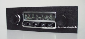 Blaupunkt Frankfurt f�r Porsche 911 mit gr�ner Beschriftung, Typ B
