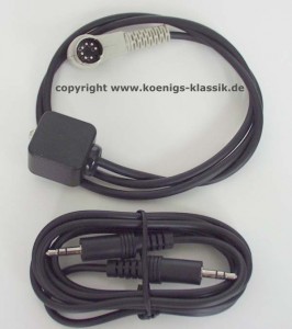 Adapterkabel Stereo f�r MP3, Ipod etc. 