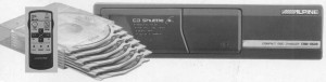 Universal CD-Wechsler Alpine mit Fernbedienung