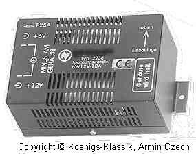 Wandler 6 auf 12 Volt