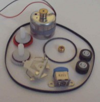 Reparatur-Kit Becker Mexico 610 neue Ausf�hrung #Rep610N
